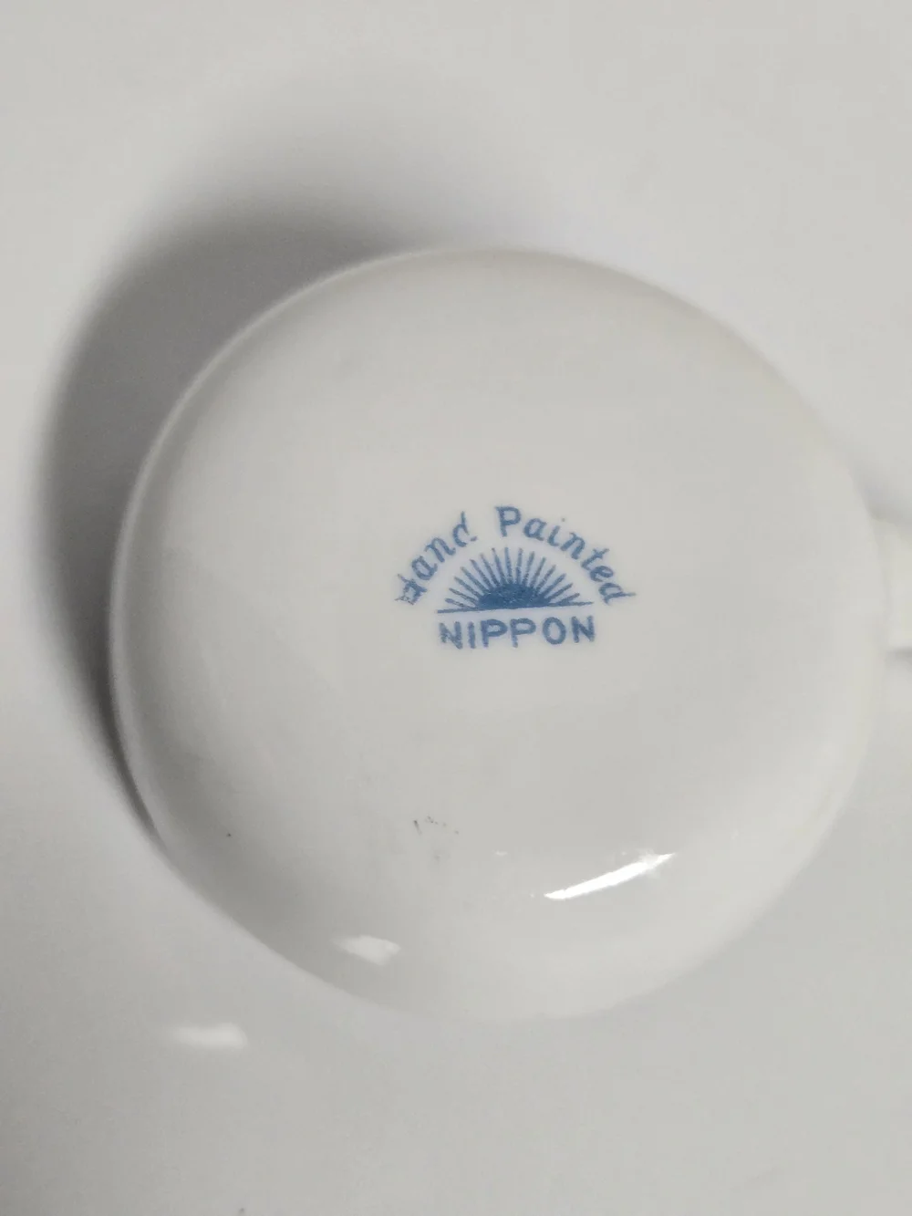 Porcelain Pink Floral Condiment Ladle
